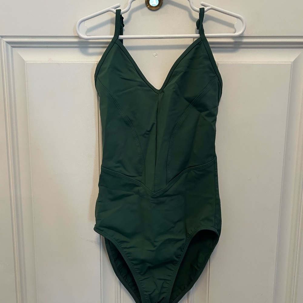 Danse De Paris Nikita Leotard in Moss